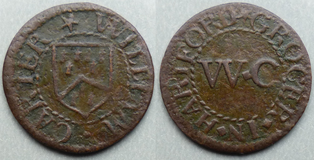 Hertford, William Carter farthing token